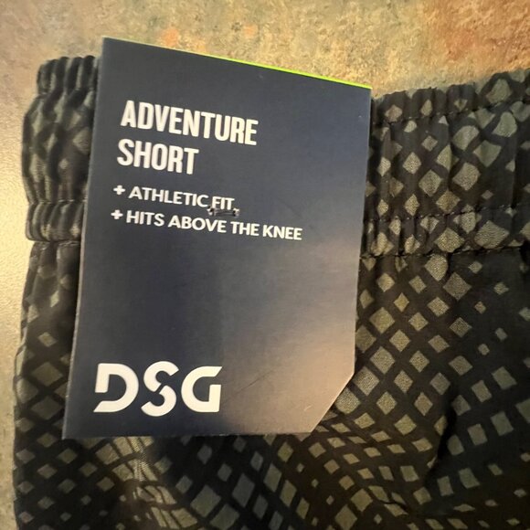 DSG Boys Athletic‎ Fit Shorts, XL, Black & Camo - Picture 6 of 9